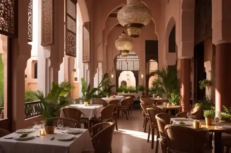 Restaurant in the Medina marrakech